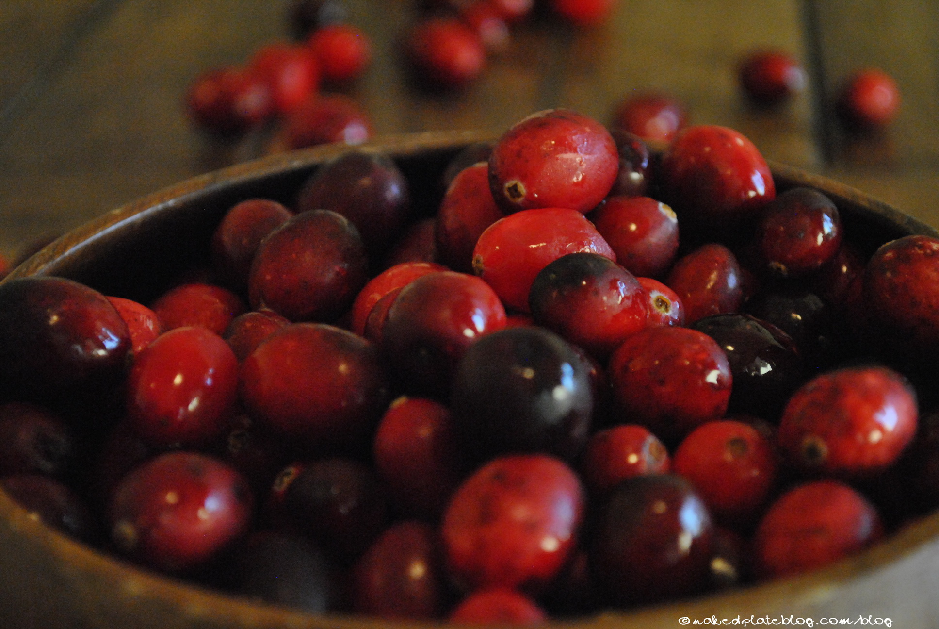 Cranberry Naked Plate